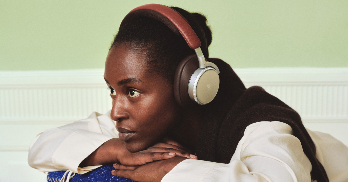 Beoplay H100 hoofdtelefoon van Bang & Olufsen.