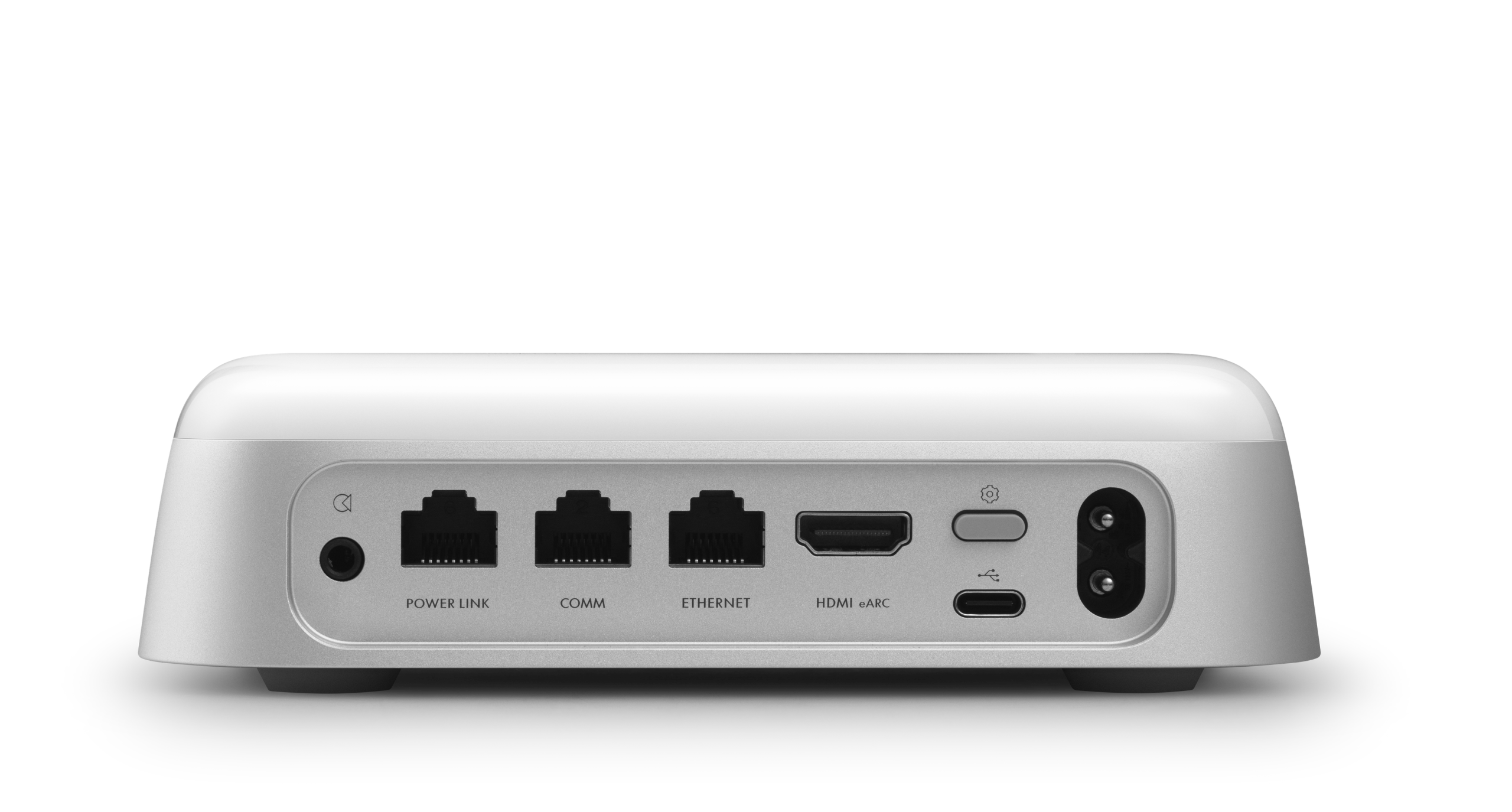 Beoconnect Core achterkant met aansluitingen